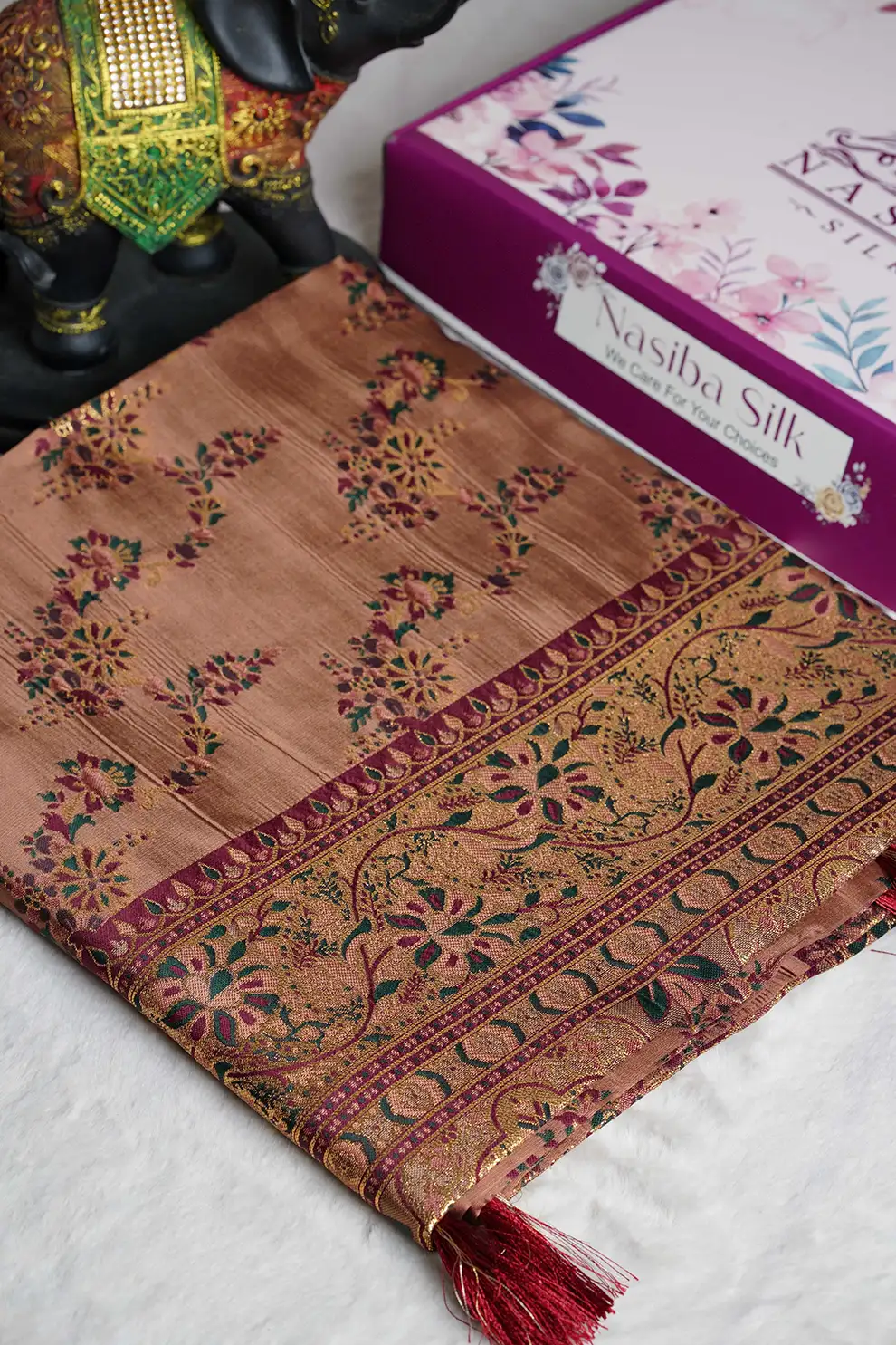 Kani Silk Party Katan Saree